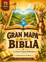 El Gran Mapa de la Biblia — Guía Visual de los 73 Libros